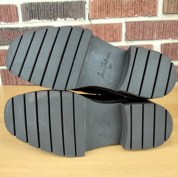 NWT Sam Edelman Linds Zip Genuine Leather Boots in Bordeaux (Metallic Red)Sz.6.5 - Picture 12 of 14